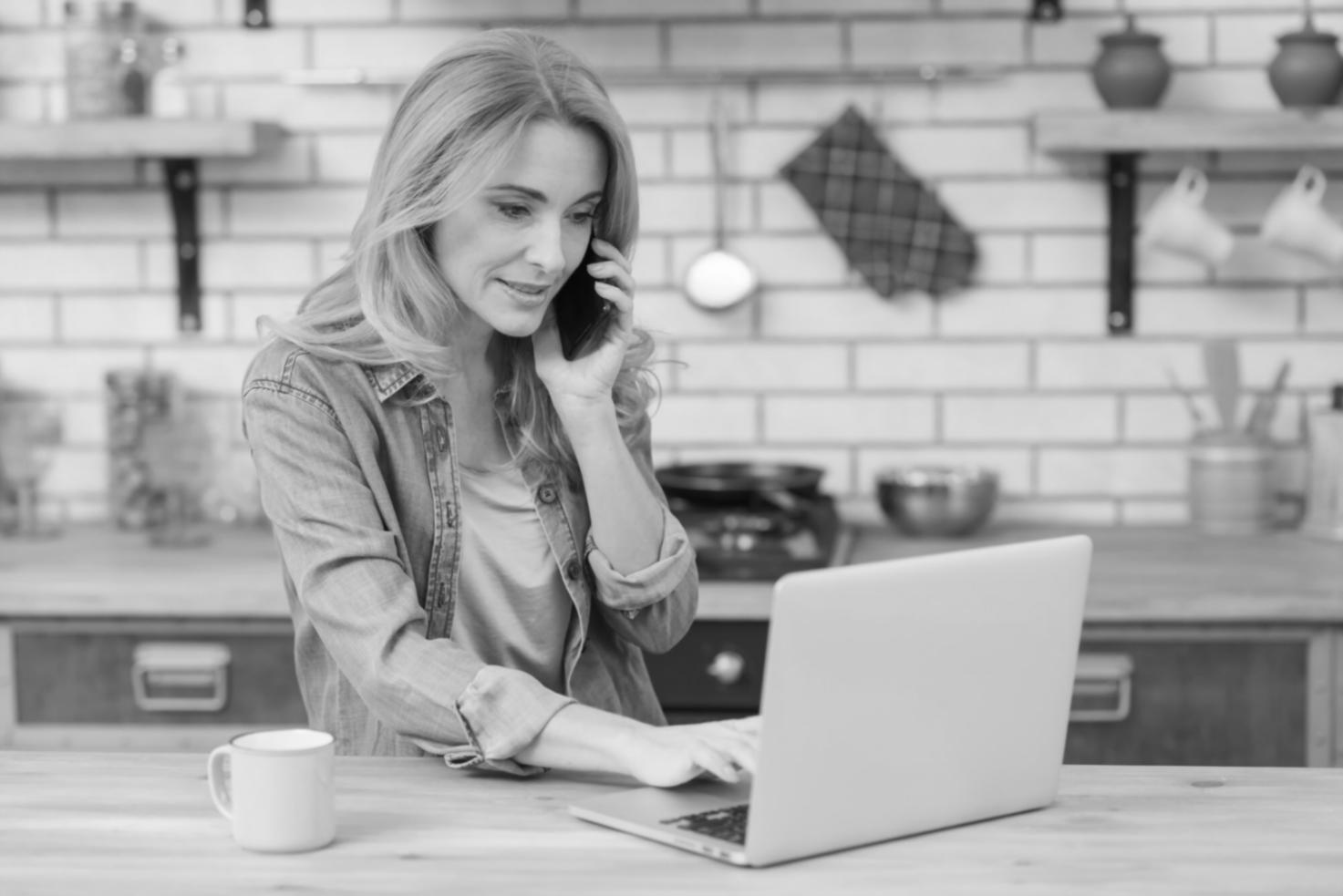 Professional reviewing financial documents and business analysis materials